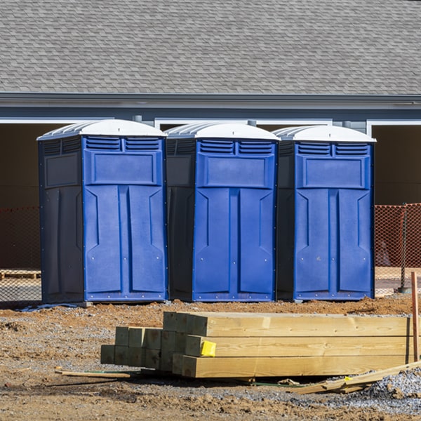 are there different sizes of porta potties available for rent in St Charles AR
